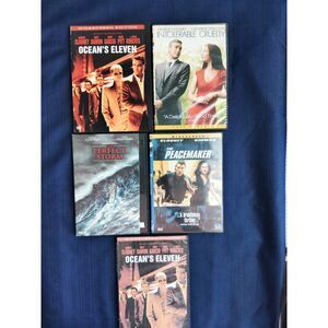 George Clooney DVD Movie Bundle